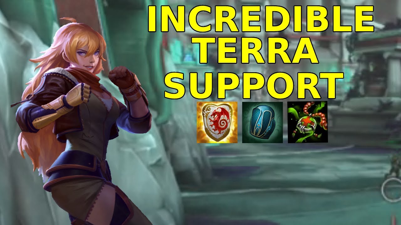 WARRIOR'S AXE TERRA SUPPORT IS ACTUALLY AMAZING?! - Conquest Smite (Hybrid build)