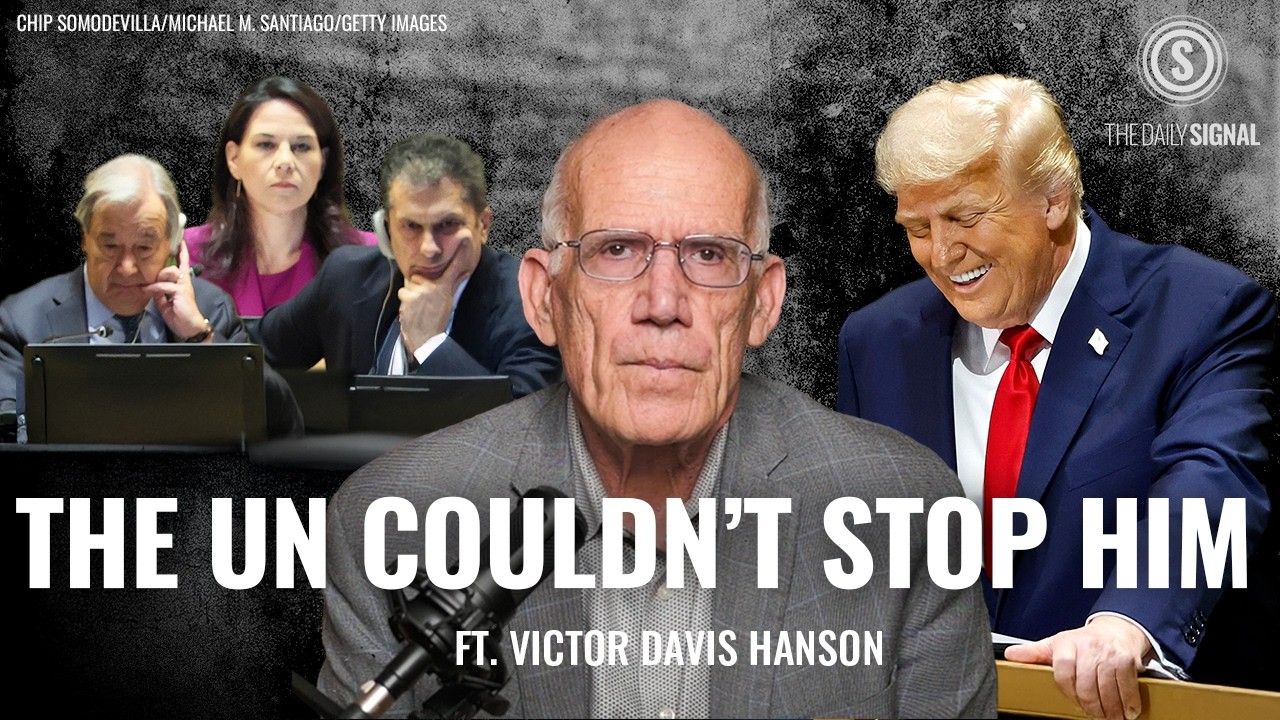 Victor Davis Hanson: Silenced at the UN? Trump Faced Broken Escalator, Teleprompter Outage, and More - YouTube