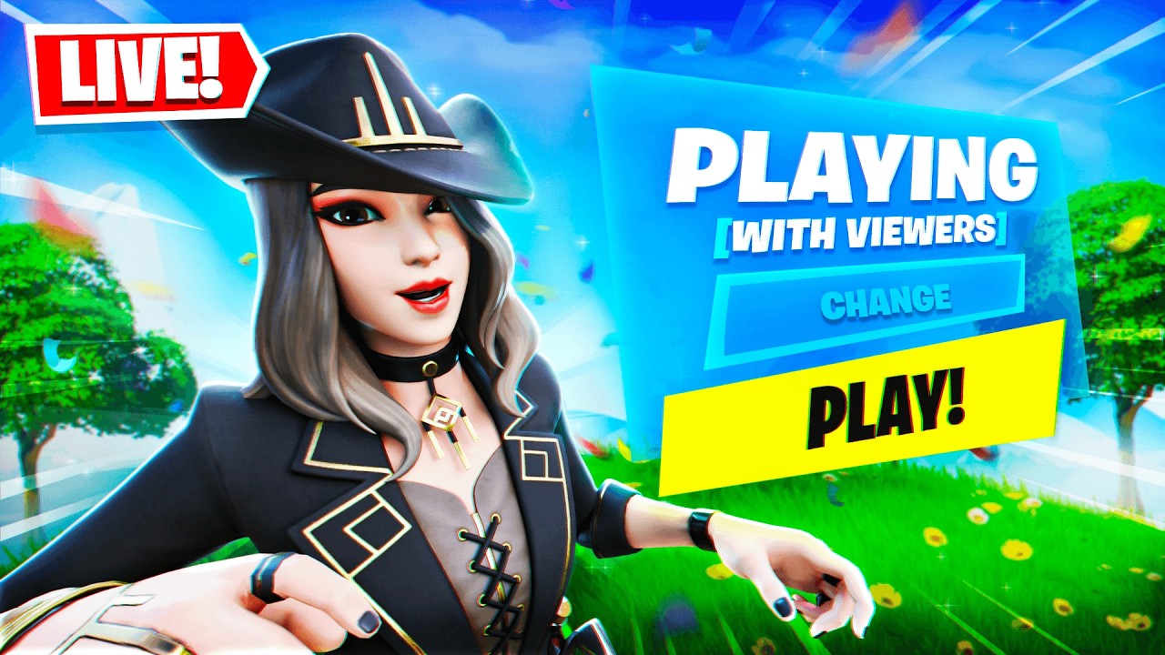 🔴 FORTNITE LIVE - PLAYING RELOAD RANKED WITH VIEWERS! - YouTube