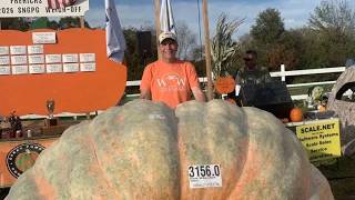 3,156-pound pumpkin grown in Rhode Island is inspected for possible world record
