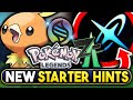 New pokemon legends za starter hints new details you missed pokemon legends za updates