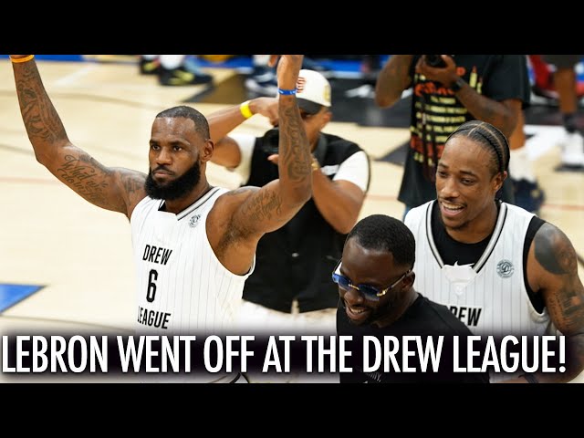 Lakers' LeBron James Has NBA Twitter Hyped After Drew League