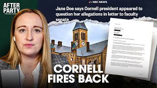 Cornell Claps Back at Jane Doe: New Letter TORCHES Credibility