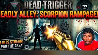 13 HITS STREAK! 😱 Clearing The Zombie Alley | Dead Trigger