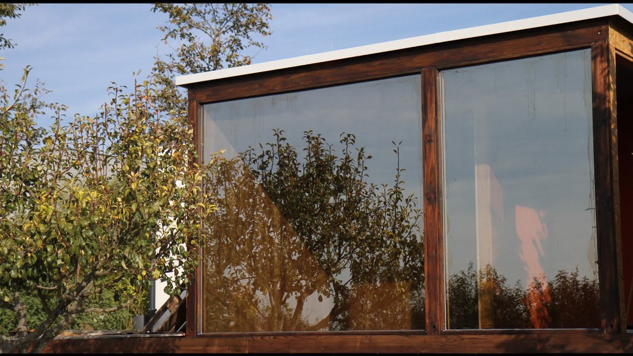 Luxury modern outdoor sauna DIY project - part 03