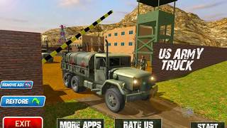 US OffRoad Army Truck driver 2017 - Best Android Gameplay HD screenshot 4