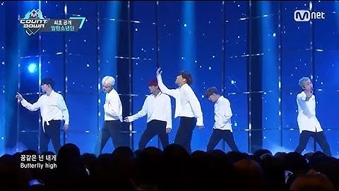 防弾少年団「Butterfly」（2016年5月12日放送「M   COUNTDOWN」）