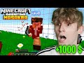 Wygrałem 1000 $ zabijając graczy na SURVIVAL GAMES Nitashiego! 🤑 (Minecraft Kwadratowa Masakra)