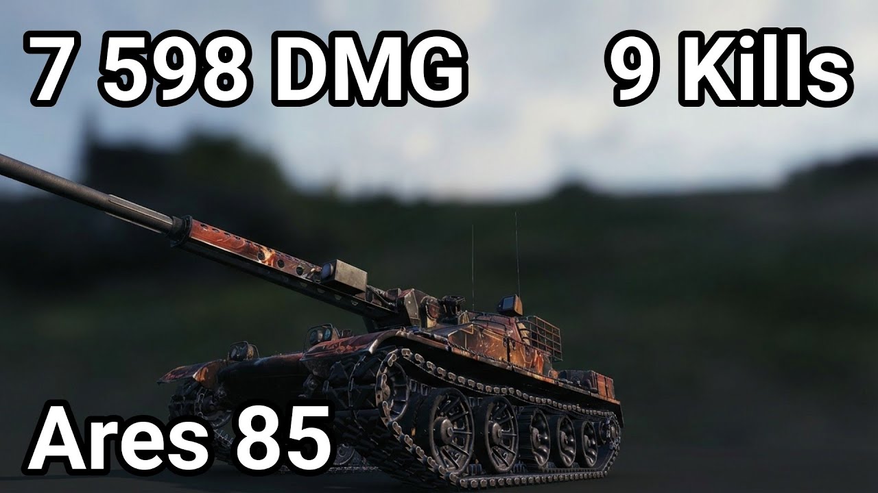 9 KILLS — THE RELENTLESS SHELL RAIN MONSTER | WoT 2.1.1