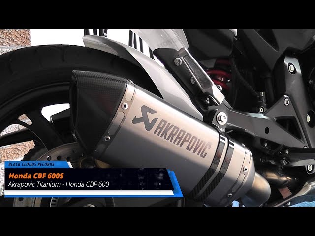 Honda CBF 600 Best 7 Exhaust Sound GPR, Hurric SP,Scorpion, Arrow
