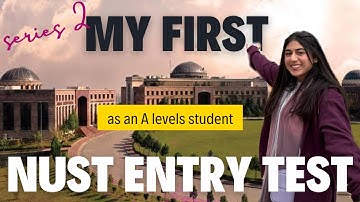 Giving the NUST Entry Test 2025