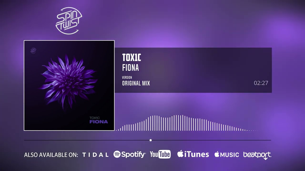 Guarda TOX1C - Fiona (Official Audio) su YouTube Guarda TOX1C - Fiona (Official Audio) su YouTube