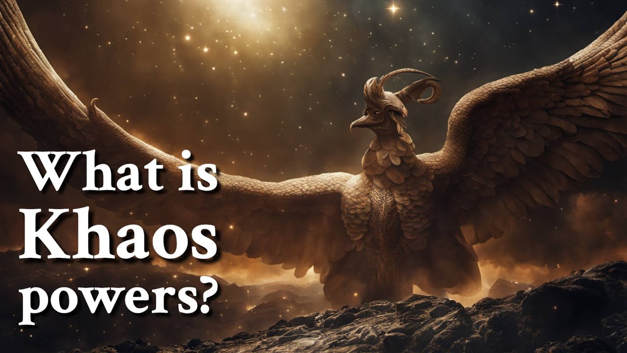 What is Khaos powers? Greek Mythology Story - YouTube