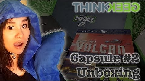 HONEST ThinkGeek Capsule #2 Unboxing - Virtual Valerie