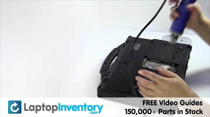 Panasonic ToughBook CF-52 CF-53 DVD Replacement DVD-RW Installation Replace Fix Install Laptop