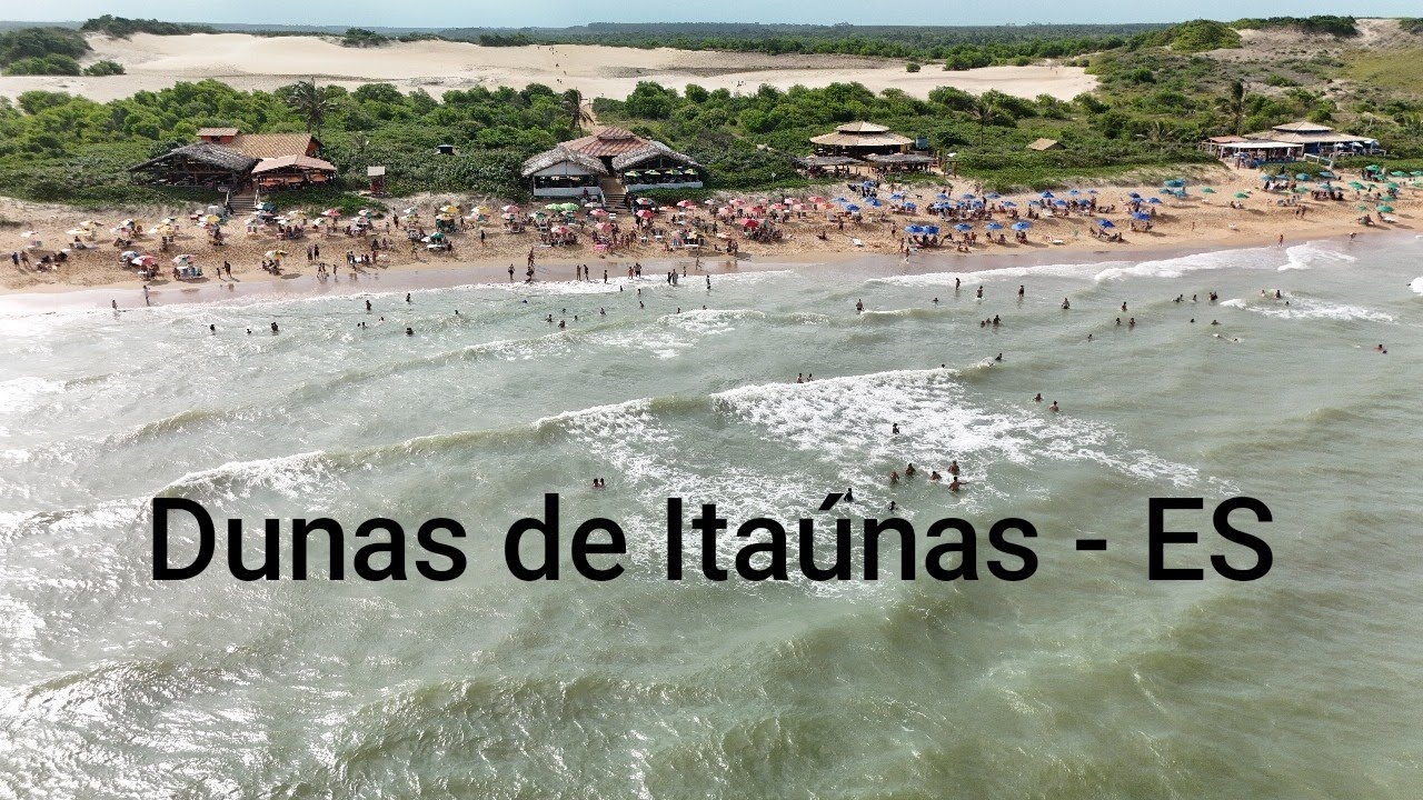 Voo de Drone DJI Mini 4, mostra Dunas de Itaúnas no Espirito Santo, a capital do Forro!!!