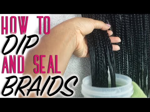 Video: Cara Mengatur dan Merawat Kepang (Dip and Seal Braids)