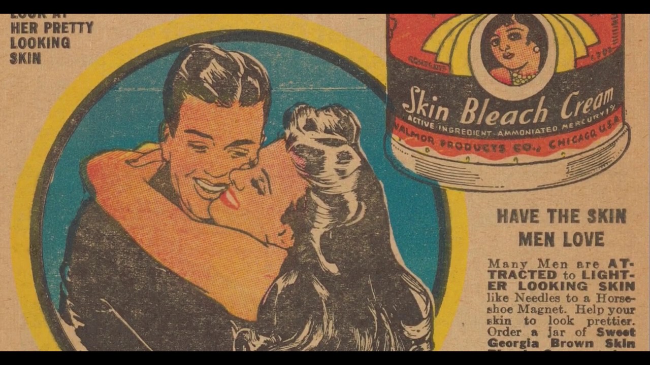 VINTAGE ADVERTISEMENT FOR SKIN BLEACHING CREAMS. YouTube