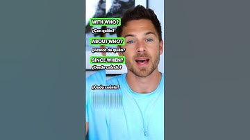 ¿Cómo hacer preguntas en inglés?⁣