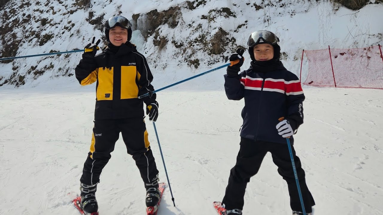 [유소년 유아 스키강습] 블랭크 동탄 X 노리터센터 지산스키장 스키레슨 (스노우플로우 스노우플로우턴 스템턴 패러렐턴) 
