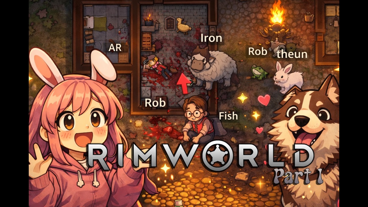 Rimworld Pt. 1 | Sweet Treats & Questionable Meat