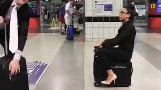 Modobag - the World's First Motorized, Rideable Luggage