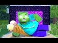 Minecraft Life of Zomma &  ZomBo | Fat Zombie Herobrine | Minecraft Animation
