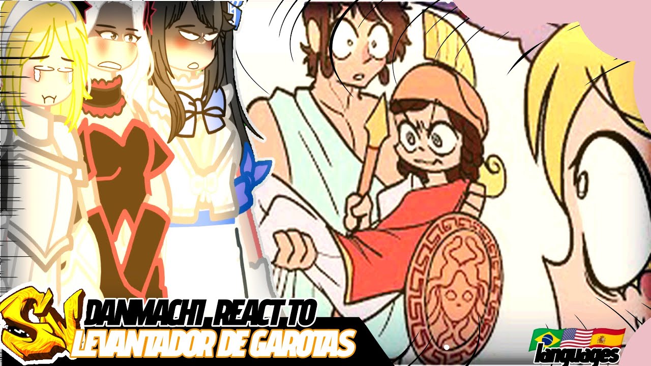 Danmachi React O LEVANTADOR DE GAROTAS | OverDub |  (Fandub) PT/BR |Bell as] (ENG/ESP/PTBR)