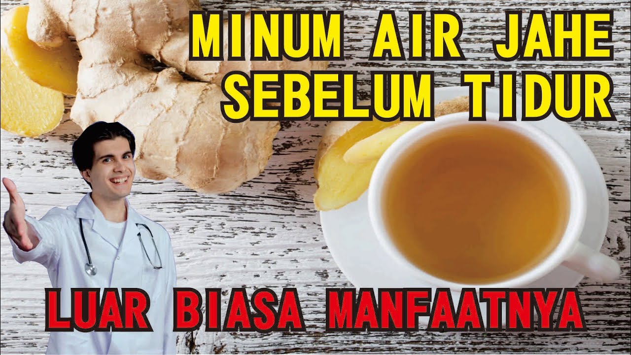 RAHASIA ORANG JEPANG! Minum Air Jahe Sebelum Tidur, Lihat Apa Yang Terjadi Pada Tubuhmu!