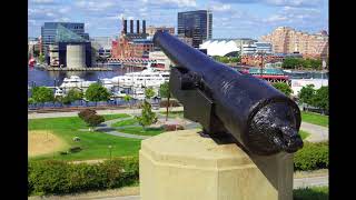 Federal Hill Park in Baltimore Maryland Upclose Detailed