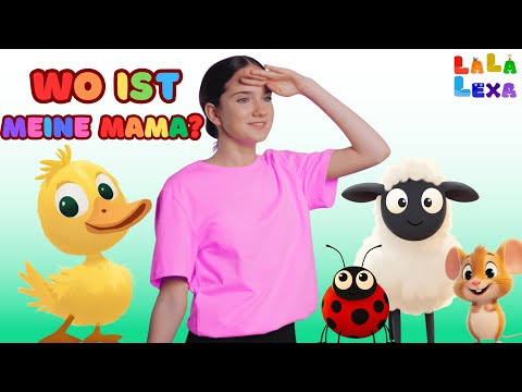 Wo ist meine Mama ? Singen, Tanzen und Bewegen | Kinderlieder #kinderlieder