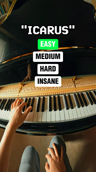 WAIT FOR LEVEL ‘INSANE’ 😱😱⚠️⚠️ #piano #icarus #music #challenge #cover #song #instrumental #shorts