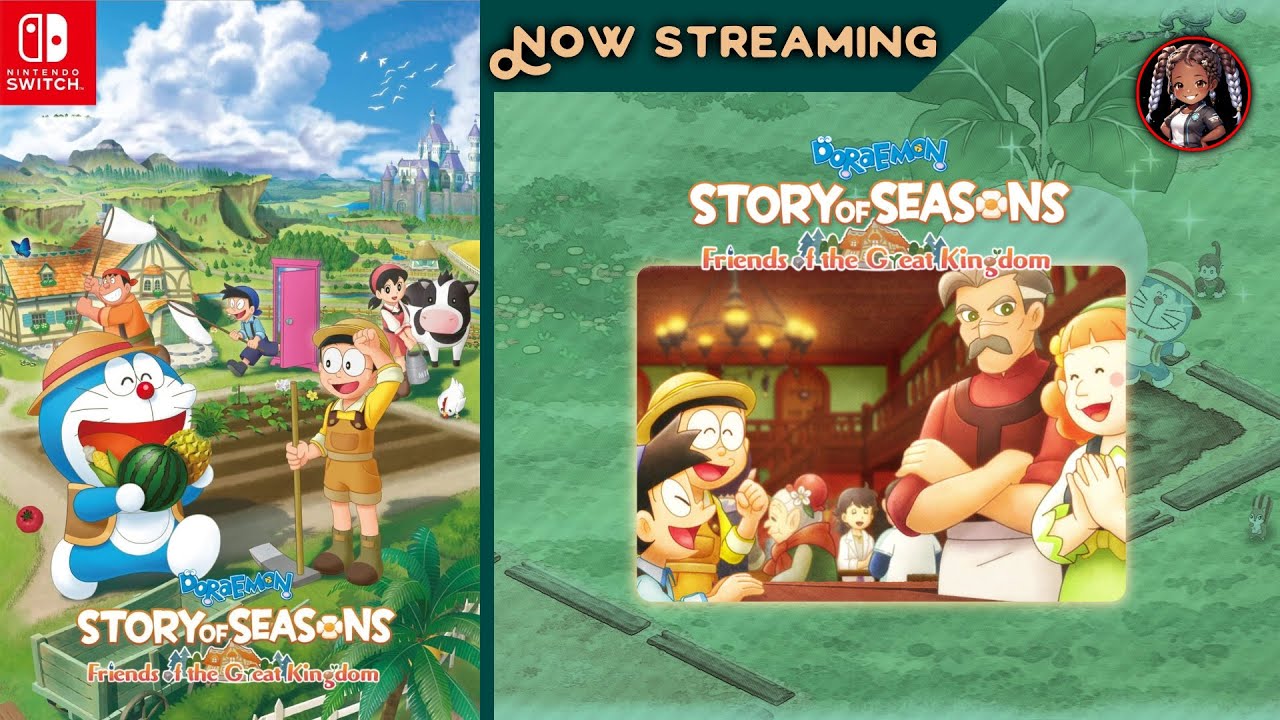 🔴 Relax with Winter music. Doraemon Story of Seasons: Friends of the Great Kingdom - Part 15