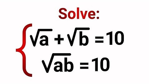 Most Students Solve This Simultaneous Equation the WRONG Way! Can You Do It? - SAT & Olympiad Maths