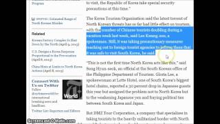 North Korea warns foreigners to leave South