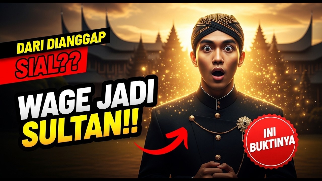 😭 DARI DIANGGAP SIAL JADI SULTAN‼️ Ternyata Ini 'Karisma Diam' Weton Wage yang Bikin Rezeki Meledak💎
