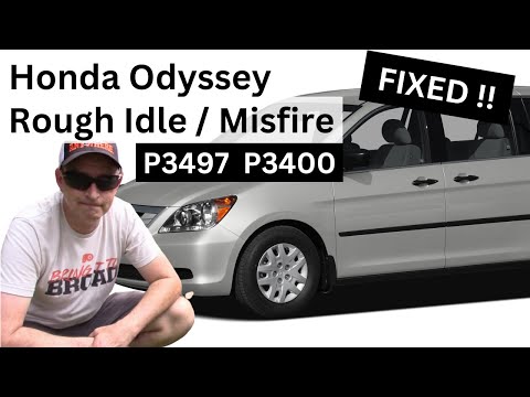Honda Rough Idle Misfire P3497 P3400 Oil Control Valve Replacement DIY Odyssey Pilot Accord V6
