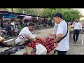 Penjual buah nakal indiacurang tangan nya cepet banget masukin buah yg jelekbikin geram