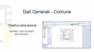 TerMus Tutorial - General Data - Municipality - ACCA software