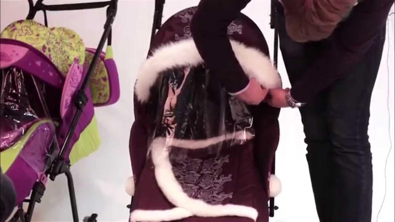 Санки-коляска «Скользяшки» Северные (обзор) - YouTube