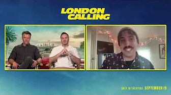 London Calling's Josh Duhamel & Allan Ungar Talk Action Comedy | Interview