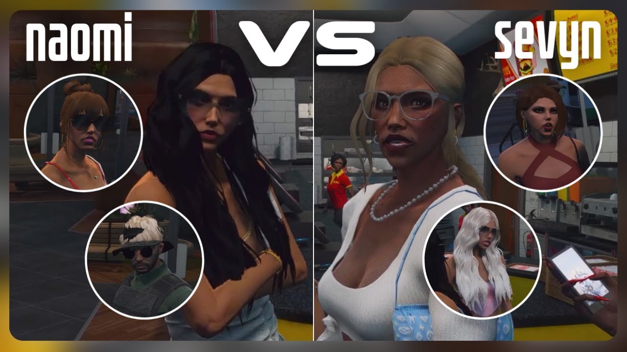 The girls try to sabotage Brittany's relationship! / Naomi vs. Sevyn! | NoPixel 4.0