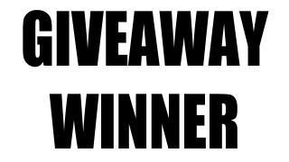 GIVEAWAY WINNER