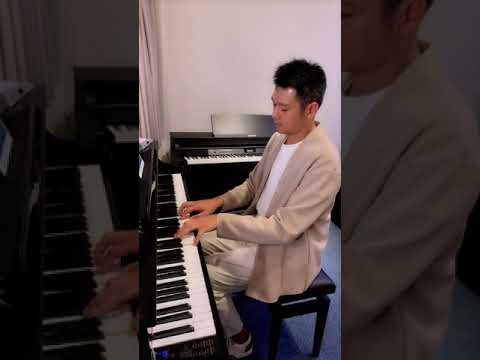 《顏爾呈》許美靜：城裡的月光cover 鋼琴演奏純樂版