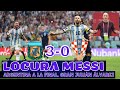 MESSI Y JULIÁN ÁLVAREZ BRILLANTES, ARGENTINA EN LA FINAL. CROACIA SIN OPCIONES. EL ANÁLISIS.