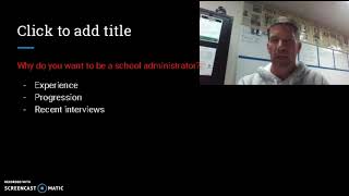EDL 852: Module 1/ Intro Video
