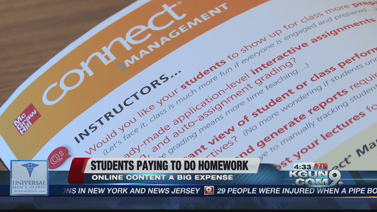 Textbook publishers shifting content online 
