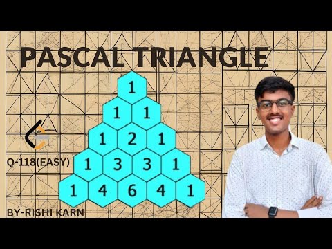 Pascal's Triangle | Leetcode Q-118 | #programming - YouTube