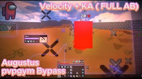 Augustus vs. PVPGym | Best Multiserver-Client | ft. AmongUS-Client