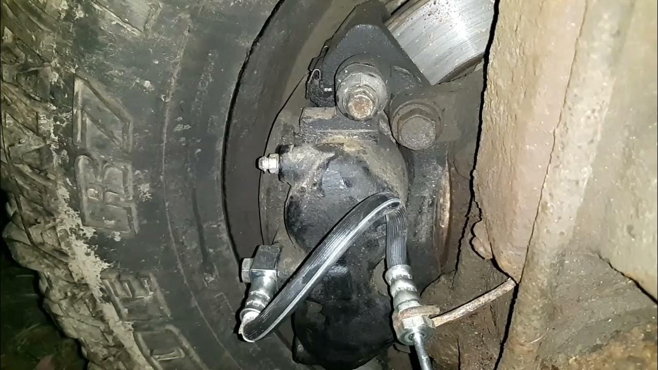 Dodge Ram brake repair & How to bleed brakes - YouTube
